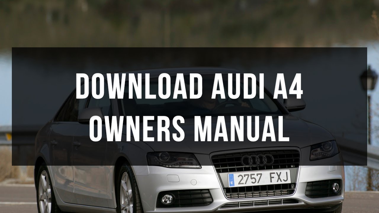 1998 Audi A4 1.8t Quattro Owners Manual