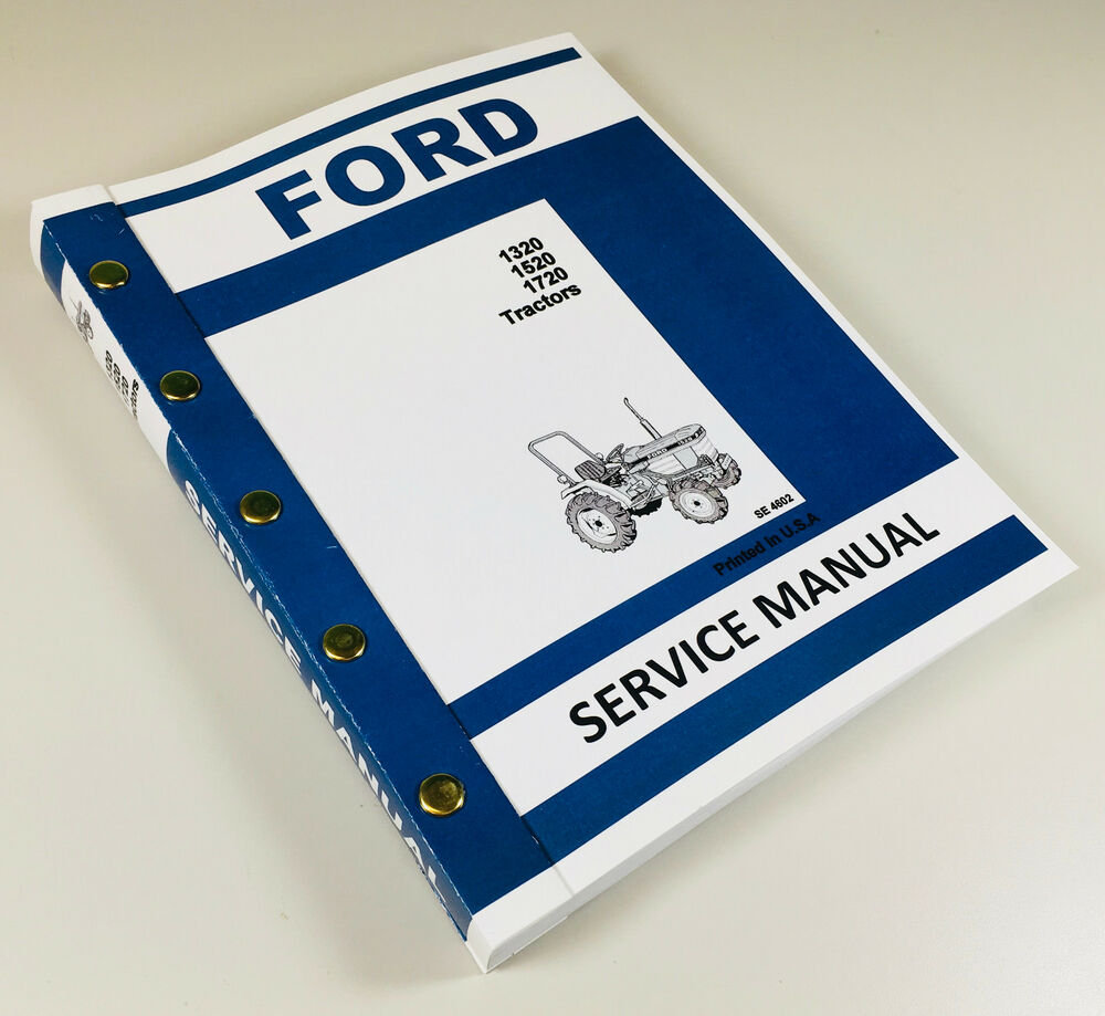 Ford 1720 Tractor Manual Free Download